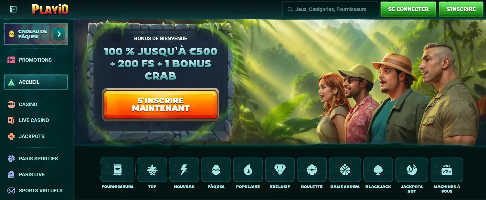 Playio – l’aventure commence ici